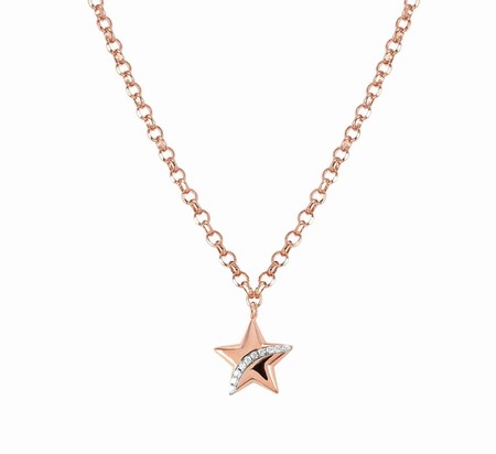 Nomination Sweetrock Romance Edition Rose Gold Star Necklace